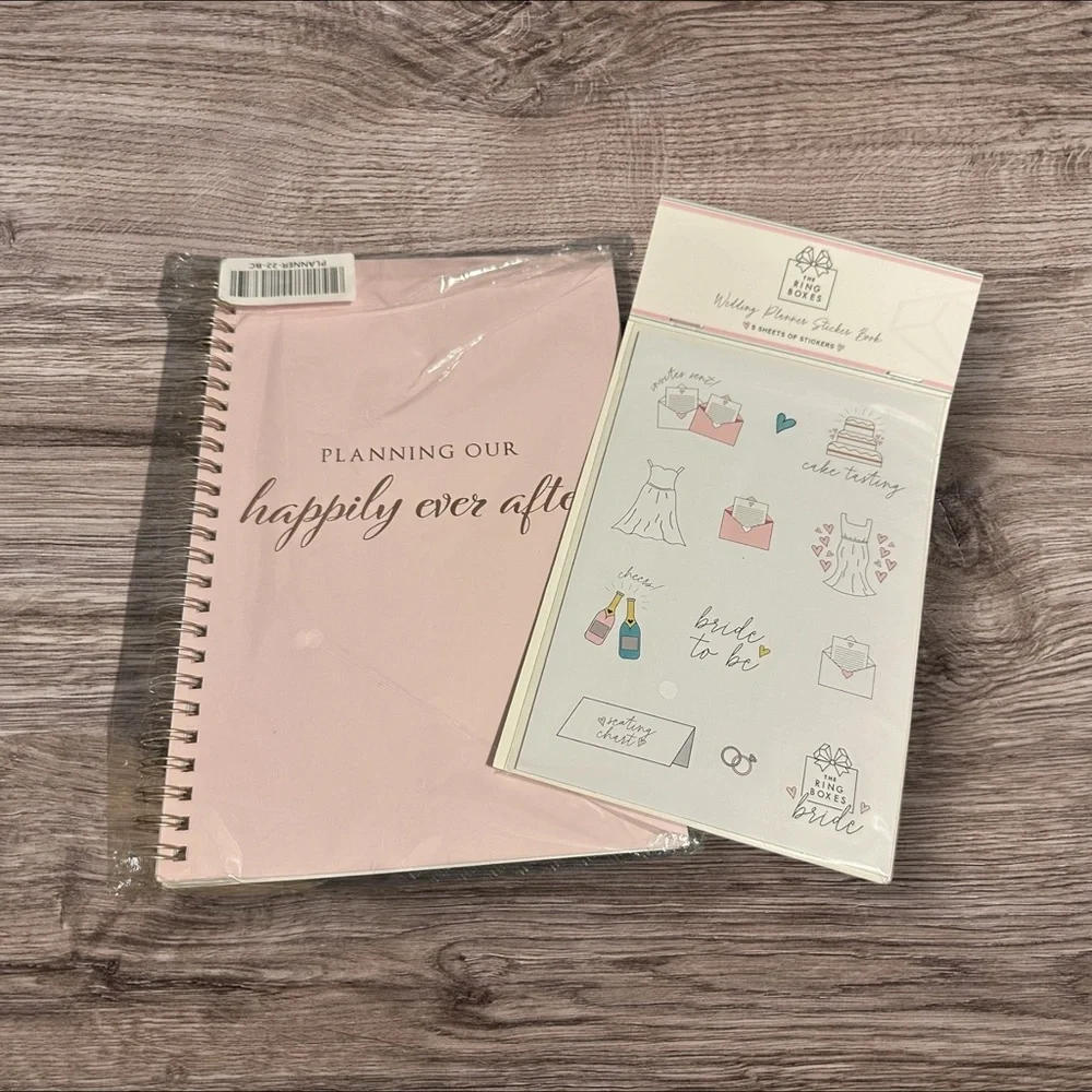Happily Ever After Planner with Stickers - Picture 3 of 3